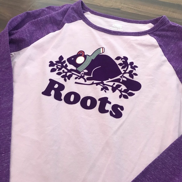 Bundle of 2 EUC Roots long sleeved tees T shirts. - Picture 7 of 9